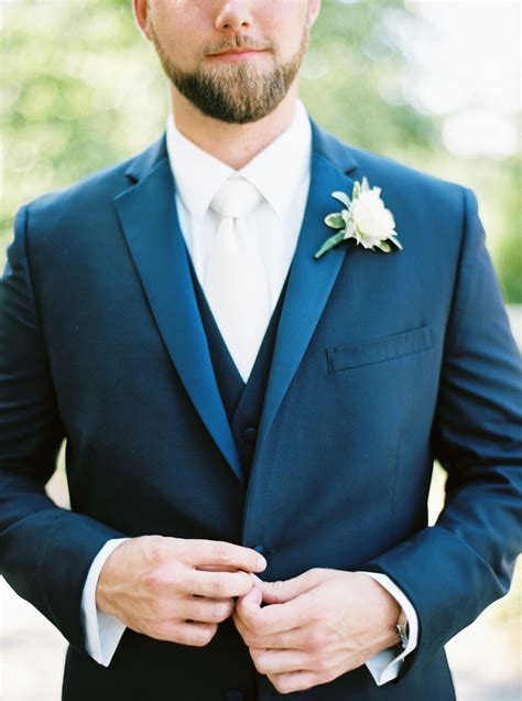 navy blue suits for wedding